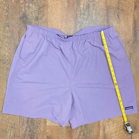 Patagonia Women’s Baggies Longs 7” Inseam Shorts Lavender Light Purple XXL 57035 - Picture 7 of 10